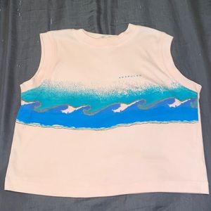 vintage cropped tank